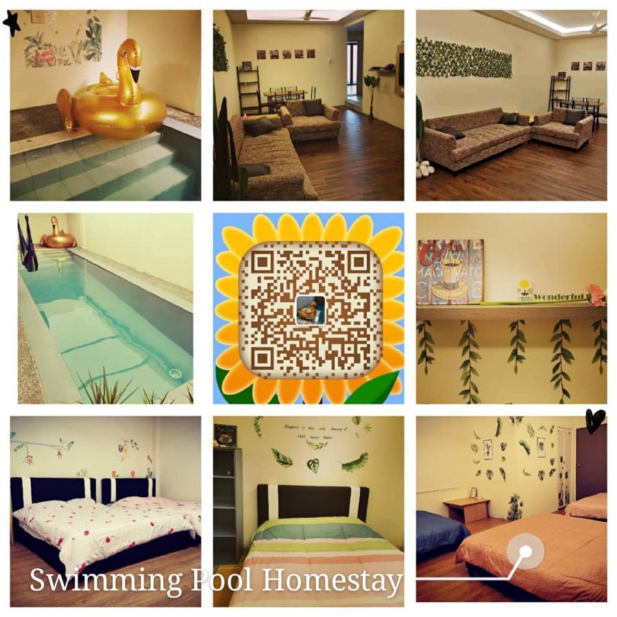 Swimming Pool Party House Apartment Batu Pahat Ngoại thất bức ảnh